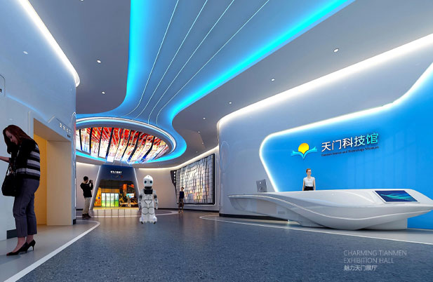 天門市科技館開館試運行