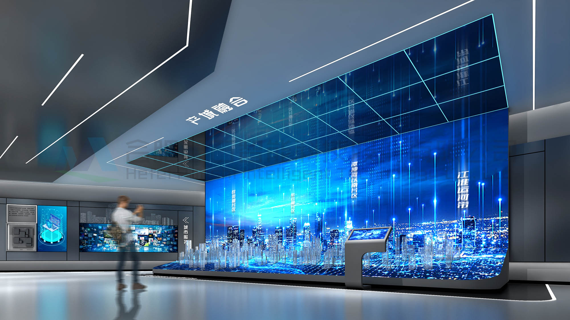 肥西產(chǎn)城集團企業(yè)展廳